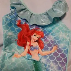 アリエル ワンピース水着 水色 100cm~