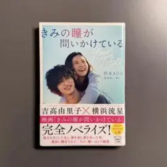 君の瞳が問いかけている 映画ノベライズ