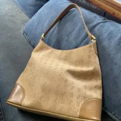 ヒロココシノ　ショルダーバッグ　ベージュ