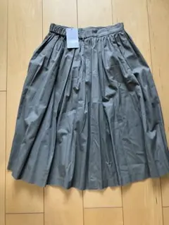 【新品】URBAN RESEARCH DOORS ギャザースカート カーキーのサムネイル