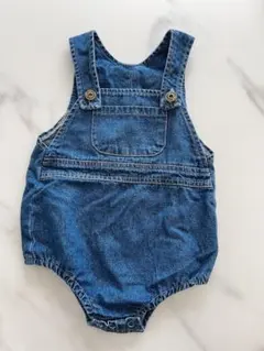 SHEIN デニムオーバーオールロンパース