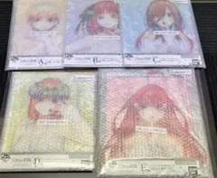 五等分の花嫁 一番くじ バストアップアクリルボード コンプリートセット