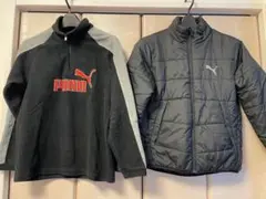 PUMA フリース・中綿ジャケット セット 150サイズ