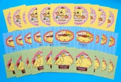セブンイレブン　ポムポムプリン　ステッカー　全3種類　10枚ずつ