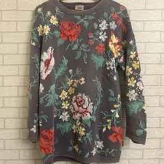 laura ashley 80s90s花柄ニット VintageKnit 香港製