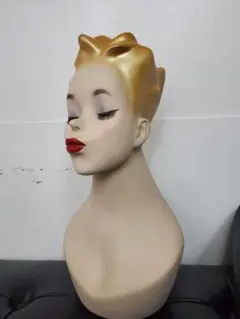 レトロ　ヘッドトルソー　マネキン