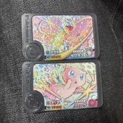 ポケモンフレンダ ワンダーピック ミュウ ラプラス 2枚セット ベストタッグ3弾