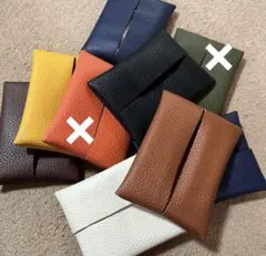 ポケットティッシュケース ポケットティッシュカバー 合皮 シンプル オシャレ