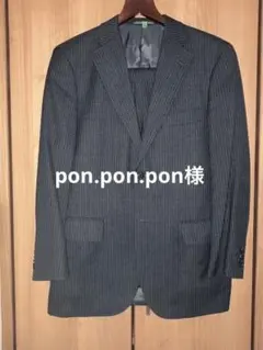 J PRESS グレーストライプ　セットアップスーツ