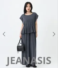 JEANASIS 2WAYペプラムオールインワンのサムネイル