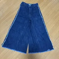 SIMPLICITÉ ワイドレッグデニムパンツ