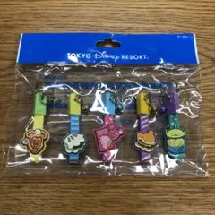 キーチェーン（ミッキーマウス、ミニーマウス　など）【５個セット】