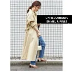 【 UNITED ARROWS 】 ステンカラーテントコート XS
