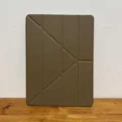ブラウン iPadケース スタンド機能付き(10.2インチ)