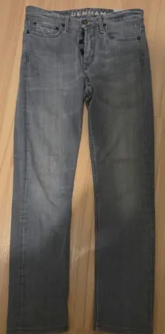 【美品】DENHAM デニム グレー