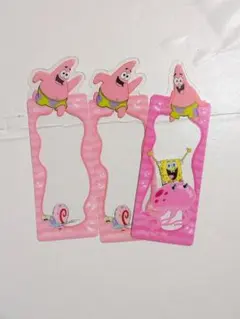 スポンジボブ　クリアしおり　パトリック　3枚セット