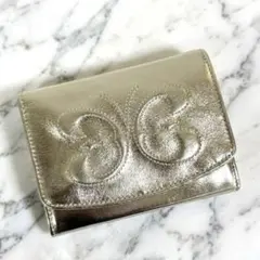 ハナエモリ 森英恵 バタフライ 二つ折り財布 【未使用品】※小傷ありのサムネイル