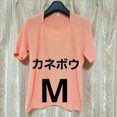 【新品未使用・60%オフ】カネボウ セモア デザインTシャツ M オレンジ