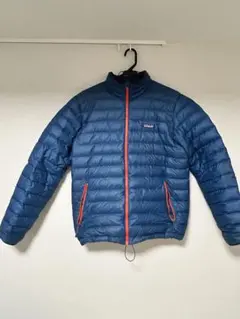 patagonia ダウンジャケット 青