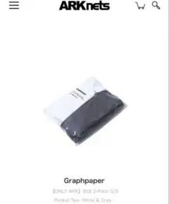 ARK別注 2-PackS/SPocketTee grayグレー