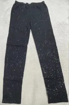GAP キッズ スパッツ レギンス ブラック　ラメ入り