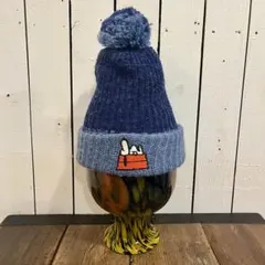 USA製 70's SNOOPY アクリルニット帽 ビーニー