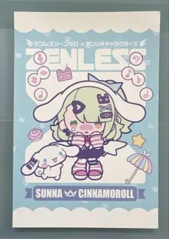 GIGO限定　 ゼンレスゾーンゼロ×サンリオ ポストカード　千夏×シナモロール