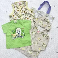 いないいないばあ 4点セット ワンワン うーたん パーカー Tシャツ 80