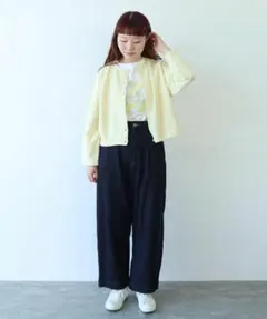 bulle de savon おはなニット コットンプルオーバー - メルカリ