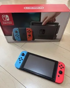 Nintendo Switch ネオンレッド/ネオンブルー 本体 ケース付き