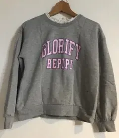 repipi armario グレー スウェット M