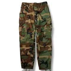 80s 米軍実物 PROPPER ウッドランド BDUカーゴパンツ