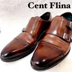 百貨店品質　25㎝　チェントフェリーナ　ダブルモンク　１６１９　 ブラウン 百貨店品質 25㎝ チェントフェリーナ ダブルモンク 1619