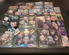 ラブライブサンシャイン 津島善子 引退品 まとめ売り 缶バッジ アク 紙