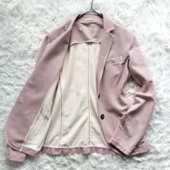 【美品】チルコロ1901 テーラードジャケット レディース 格子柄 ピンク L