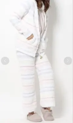 ランダムボーダーパーカ& ロングパンツ