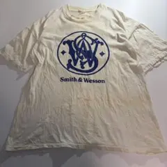 F3 Smith & Wesson Tシャツ 半袖 ホワイト