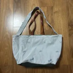 新品 ミナペルホネンボディバッグ papurikko gray - メルカリ