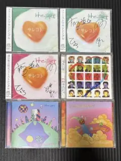 HeaRt シングル　6枚セット　V系　廃盤　サイン入り