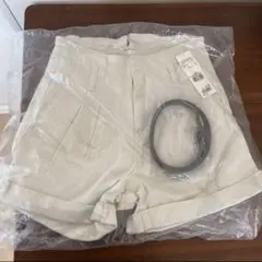 ★SALE価格★定価6195円　ハイウエストストレッチショートパンツ　伸縮性◎