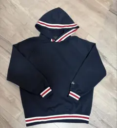 未使用 レディ Rady プルオーバーパーカースウェッ ト長袖M ネイビー赤白