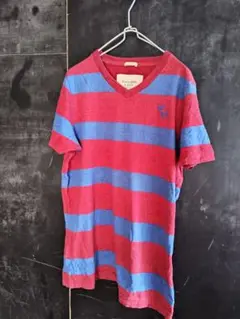 US古着 Abercrombie & Fitch Vネック Tシャツ