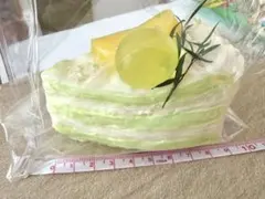 スクイーズ／メロンミルクレープ型（未使用）