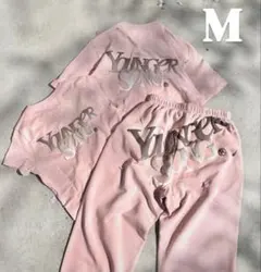と*ん様 younger song ヤンガーソング セットアップ　ピンク　L yonger song セットアップ ピンク L - メルカリ