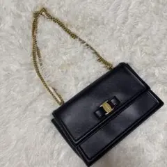 リボン ショルダーバッグ