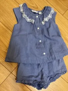 【Janie & Jack 】フリル付きセットアップ 12-18ヶ月（約80）