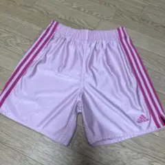 adidas ピンク ハーフパンツS