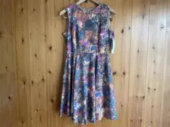 定価3.6万円未使用】Diagram 厚手花柄ワンピース