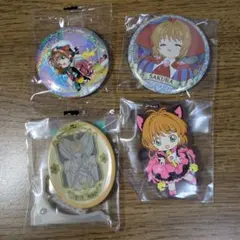 さくら　缶バッチ