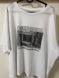 プリント 半袖 Tシャツ ホワイト